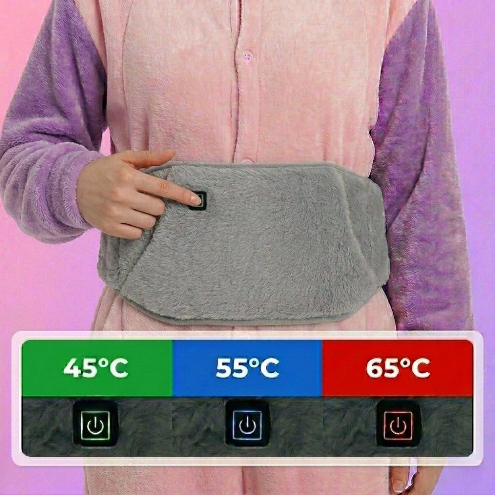thermly Cinturón de Calor Abdominal 2 en 1